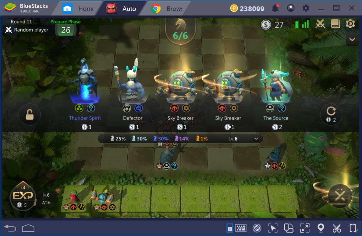 Các chế độ chơi trong Auto Chess