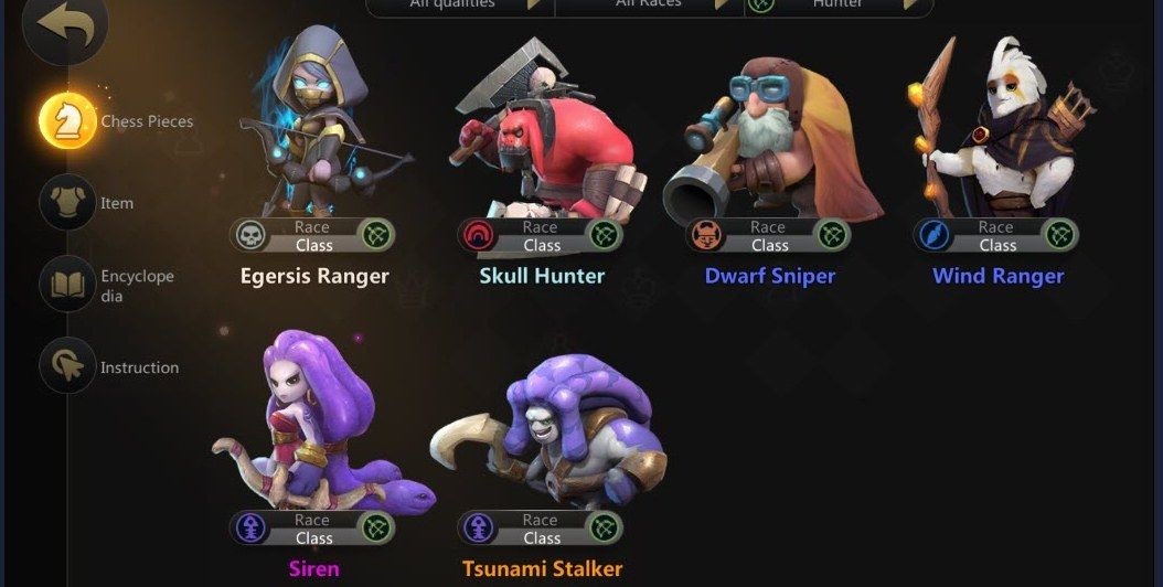 Auto Chess: Đội hình Hunter cần những gì?