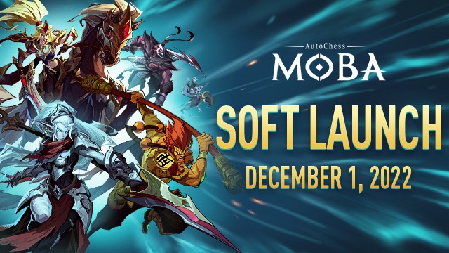 AutoChess MOBA will have its soft launch on December 1st, Pre