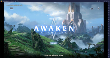 วิธีติดตั้งและเล่น Awaken: Chaos Era บน PC และ Mac ผ่าน BlueStacks