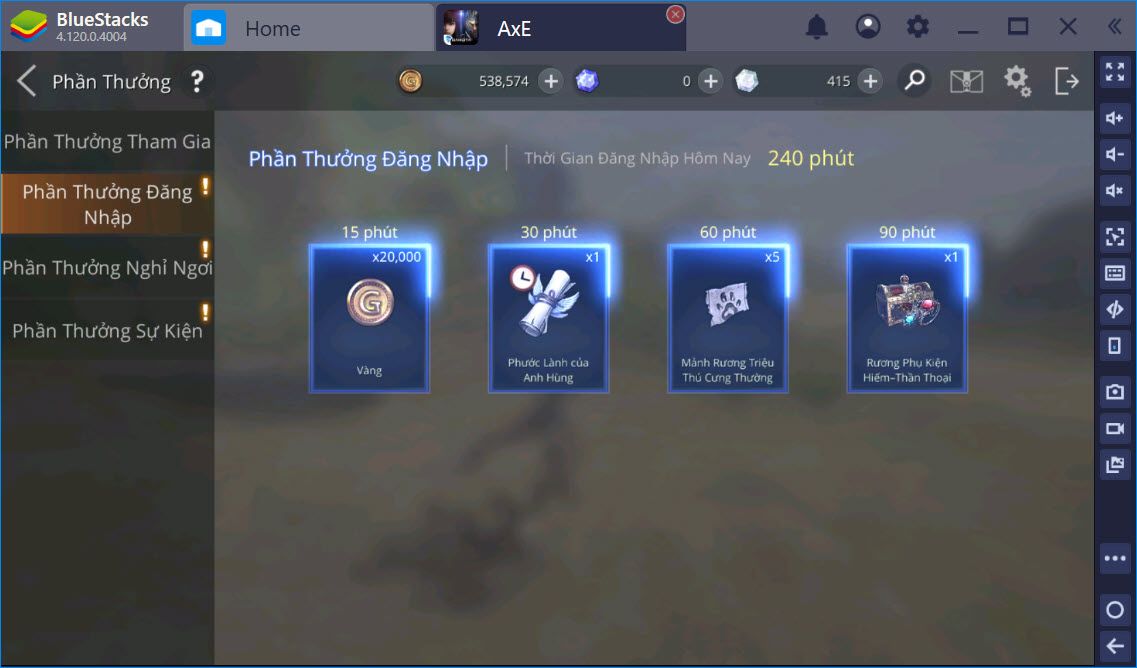 Những lưu ý không thể bỏ qua khi chơi AxE: Alliance x Empire Việt Nam