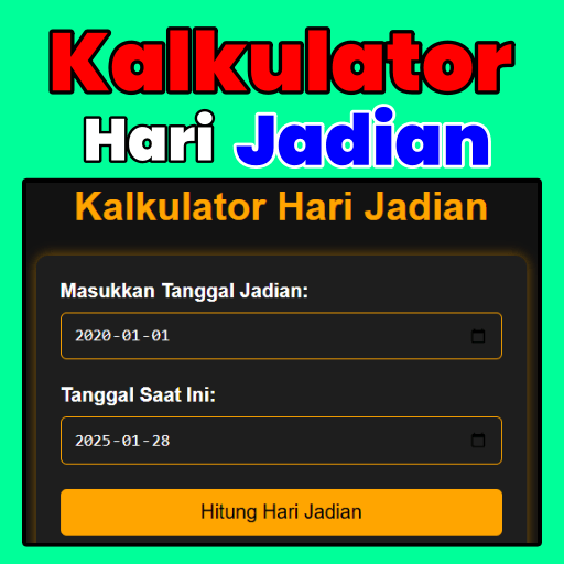Kalkulator Hari Jadian