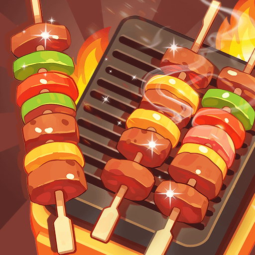 Grill Sort - 燒烤遊戲,三消遊戲,模擬餐廳遊戲