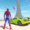Superhero Car Stunt Mega Ramps