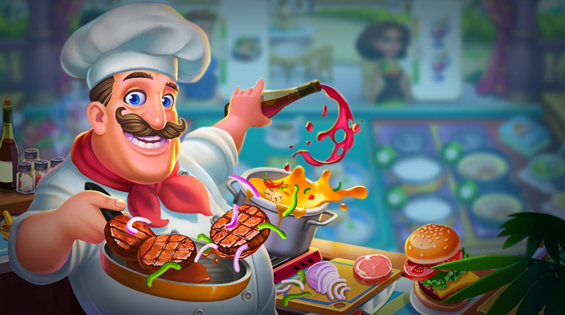 Download do APK de Centro Culinário-Jogo de Chefs para Android