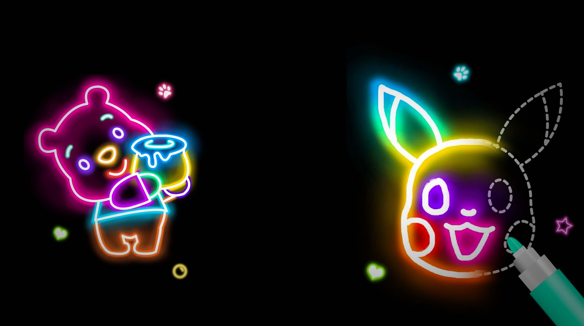 Download & Play Learn to Draw Glow Cartoon on PC & Mac (Emulator)