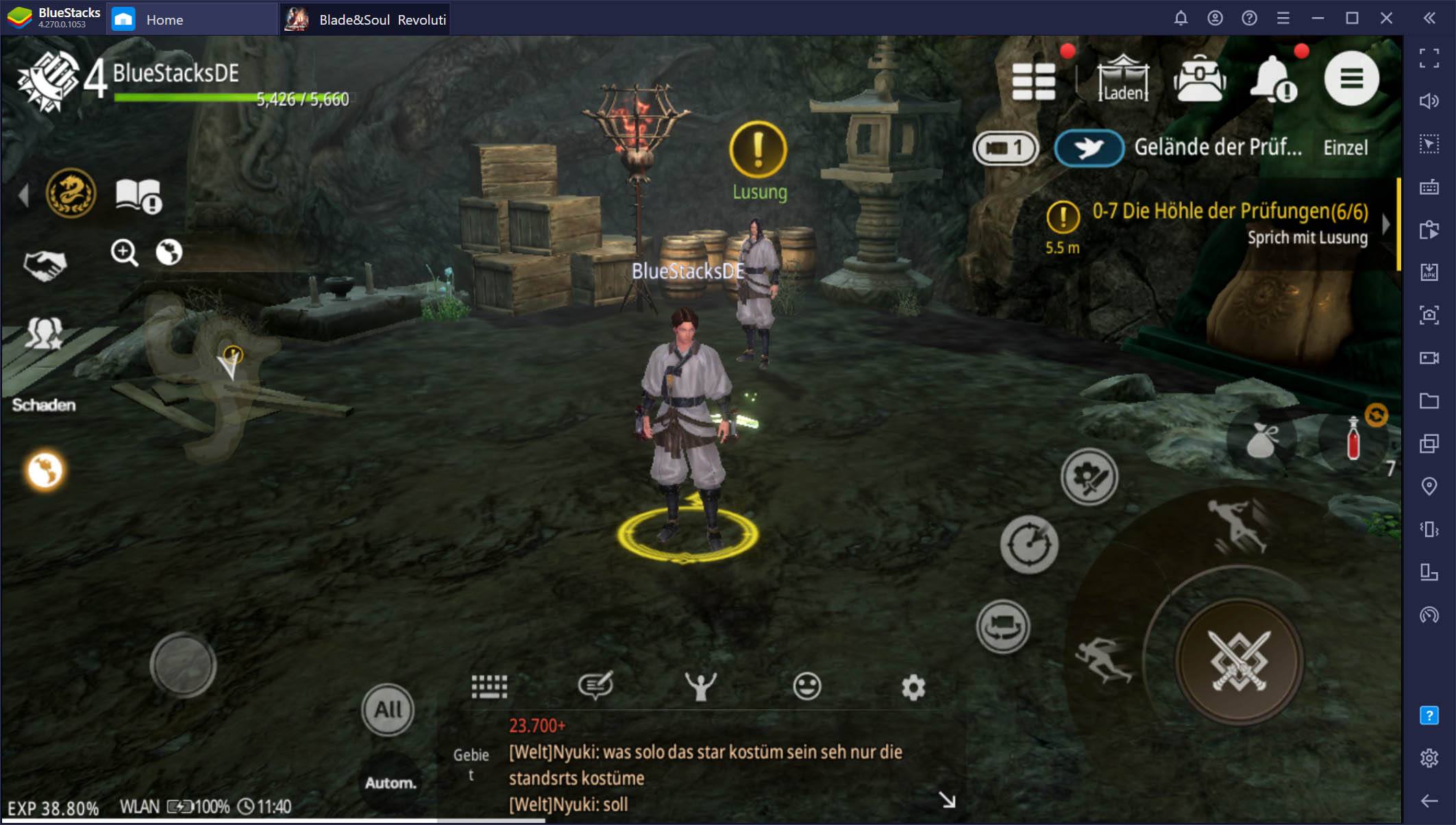 Wie man Blade&Soul Revolution auf dem PC mit BlueStacks spielt