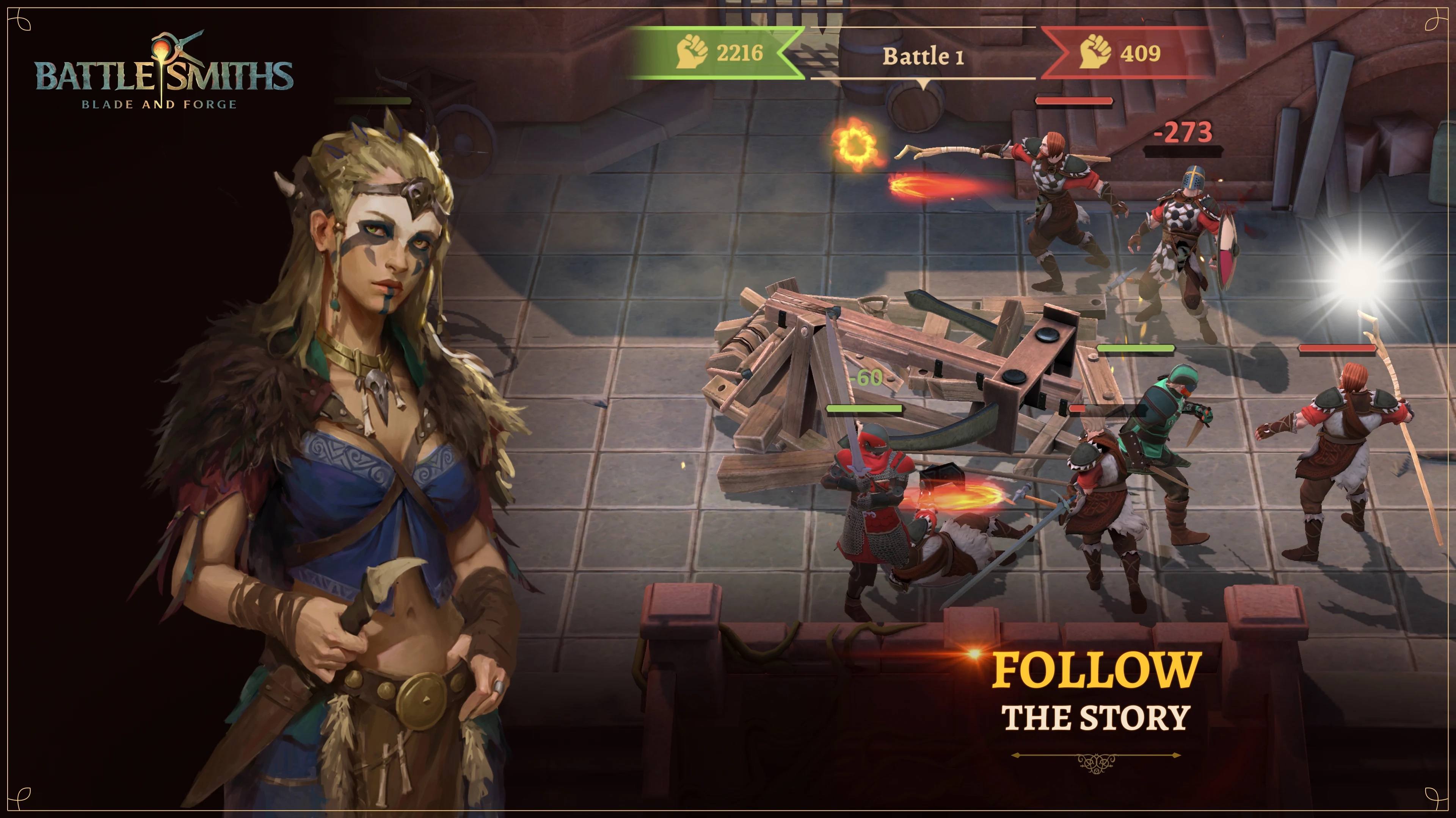 Battlesmiths: Blade & Forge - Tựa game nhập vai với hệ thống chiến đấu đậm tính chiến lược