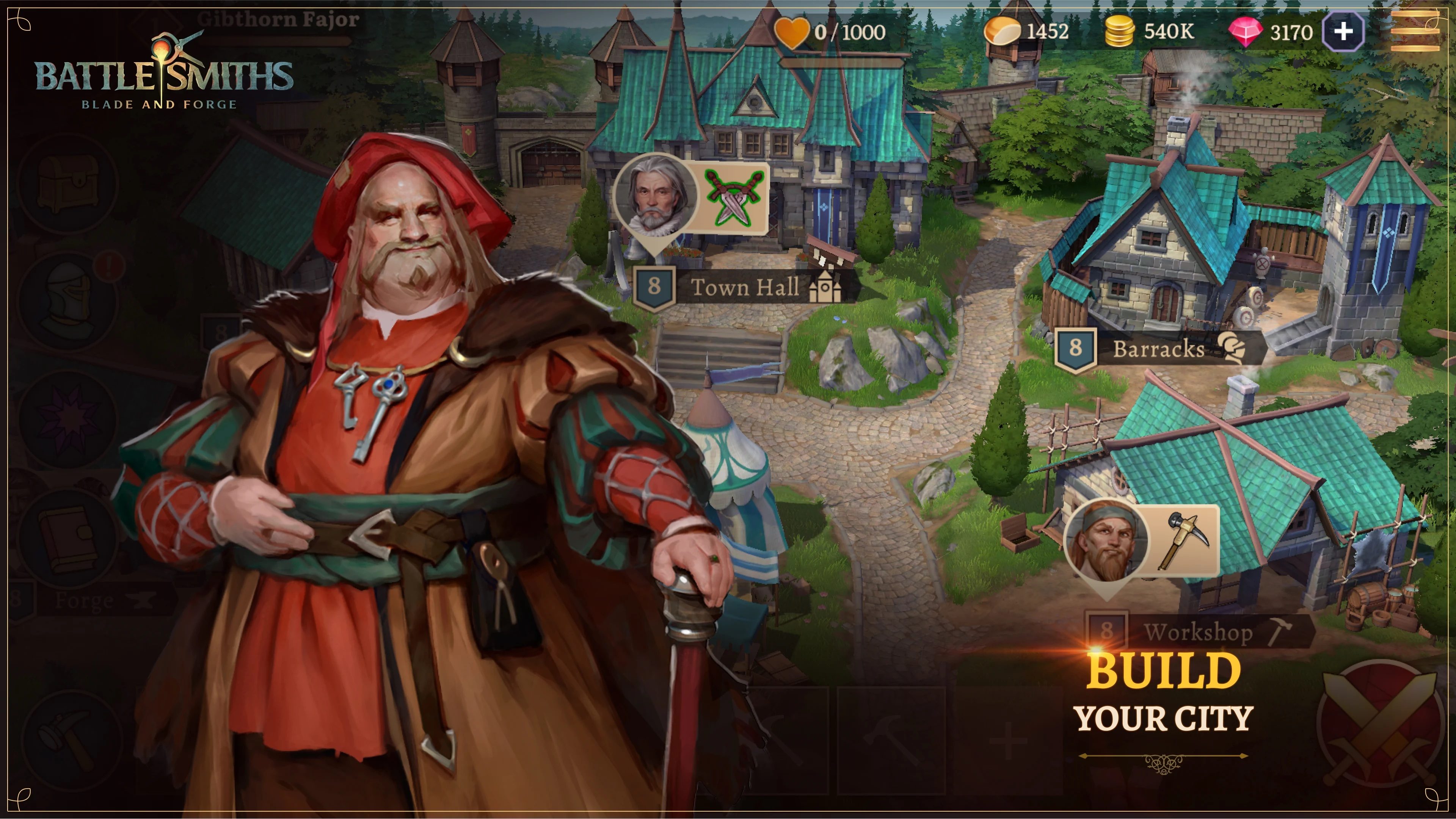 Battlesmiths: Blade & Forge - Tựa game nhập vai với hệ thống chiến đấu đậm tính chiến lược