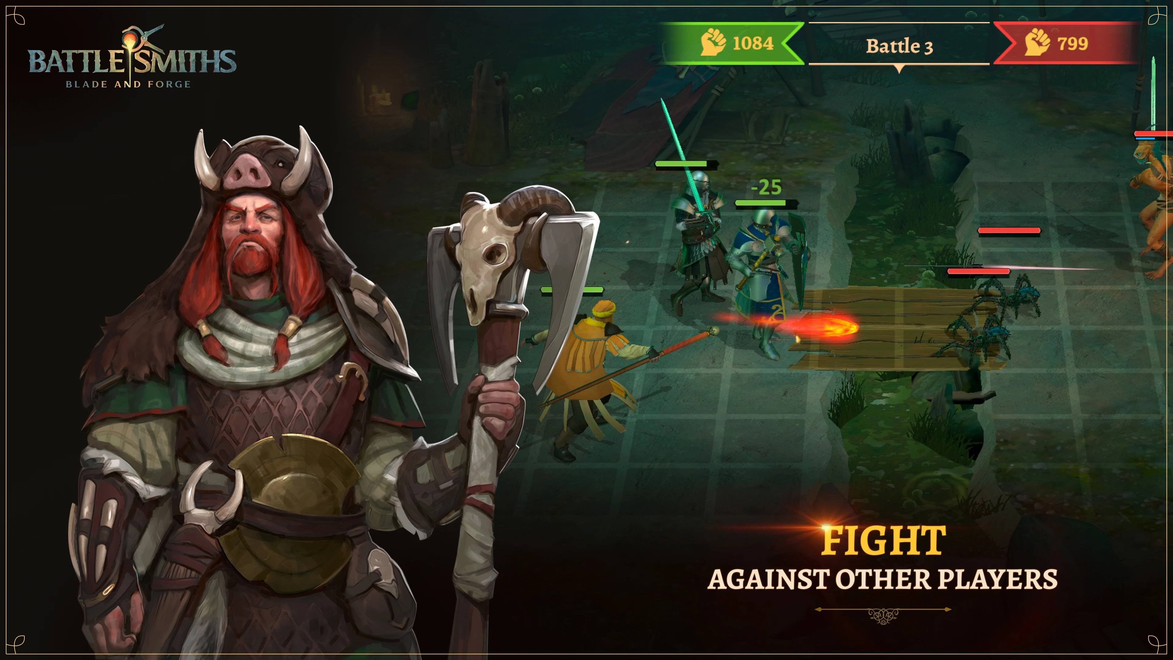 Battlesmiths: Blade & Forge - Tựa game nhập vai với hệ thống chiến đấu đậm tính chiến lược