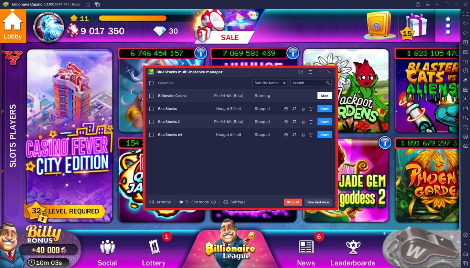 How to Play Billionaire Casino Slots 777 on PC with BlueStacks