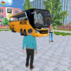 US Bus Driving City Bus Game