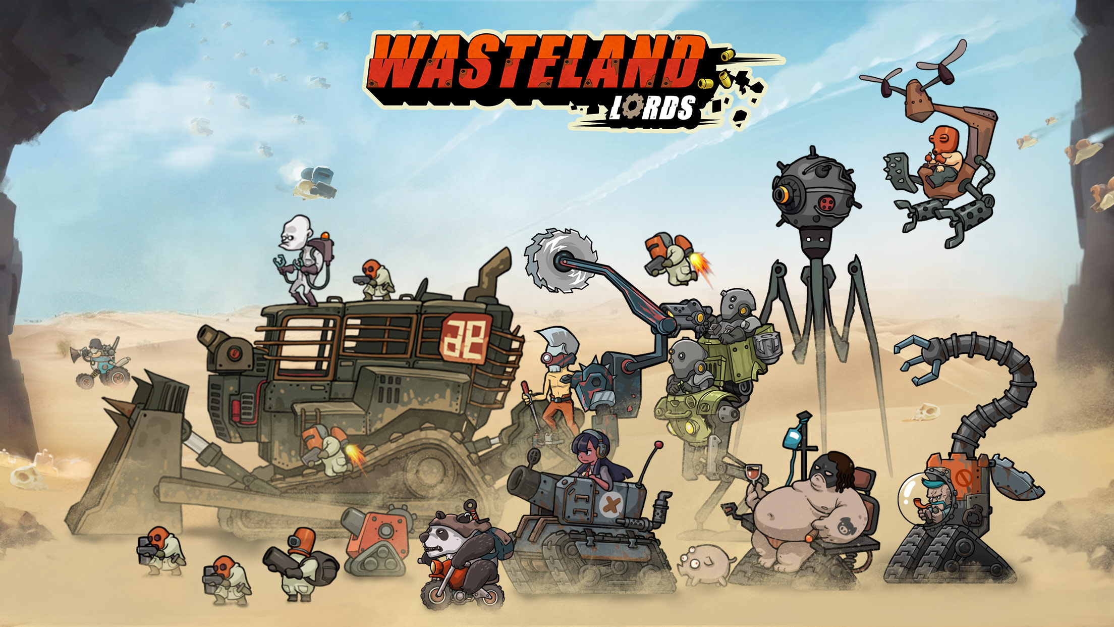 Скачать и играть в Wasteland Lords на ПК или Mac с (Эмулятор)