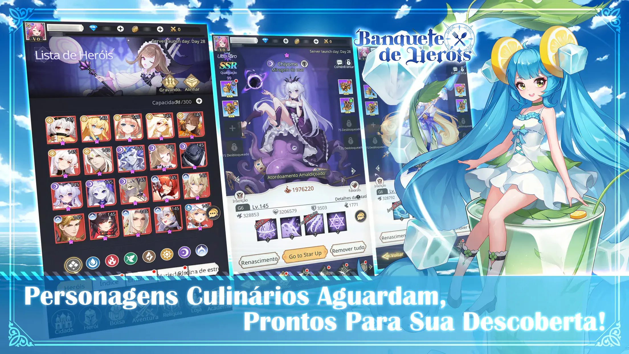 Banquete de Heróis - Guia para iniciantes para uma rápida progressão