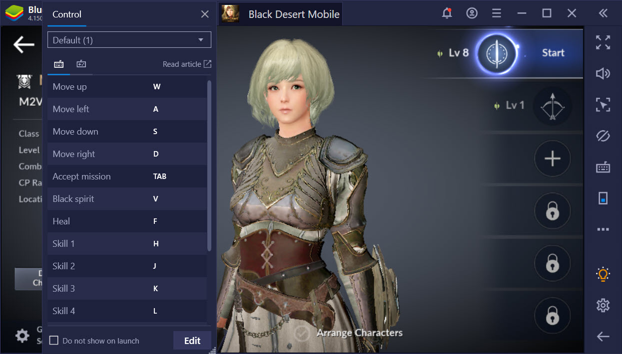 Trở thành cao thủ PvP trong Black Desert Mobile với Game Controls