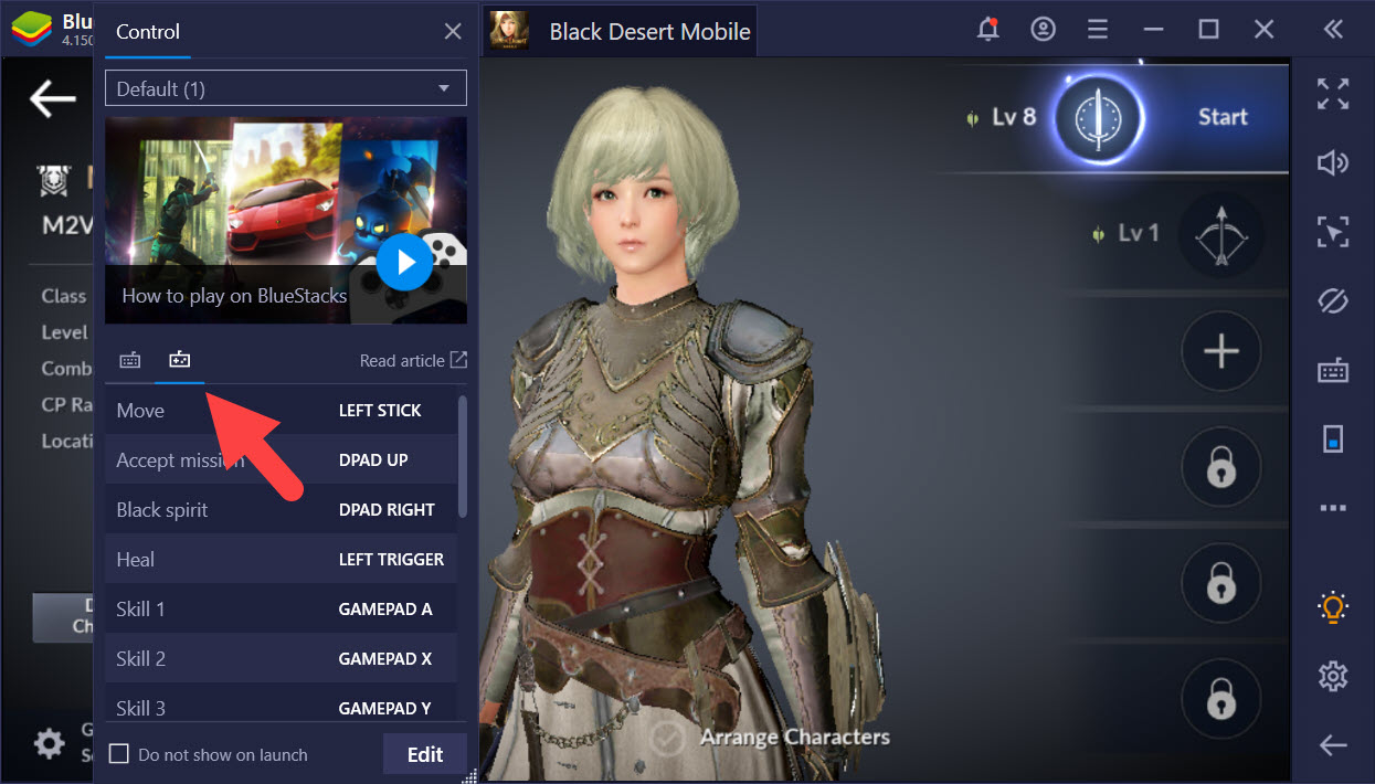 Trở thành cao thủ PvP trong Black Desert Mobile với Game Controls