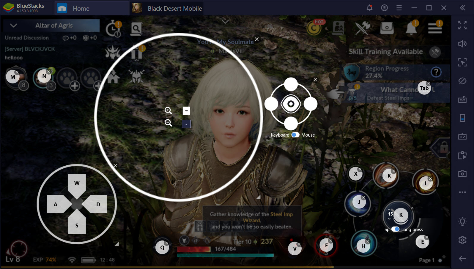 Trở thành cao thủ PvP trong Black Desert Mobile với Game Controls