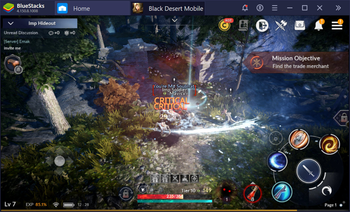 Sát cánh cùng bạn bè trong Black Desert Mobile với BlueStacks