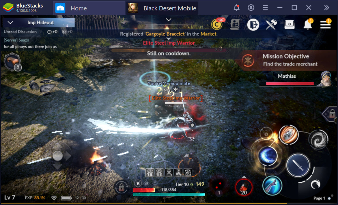 Sát cánh cùng bạn bè trong Black Desert Mobile với BlueStacks