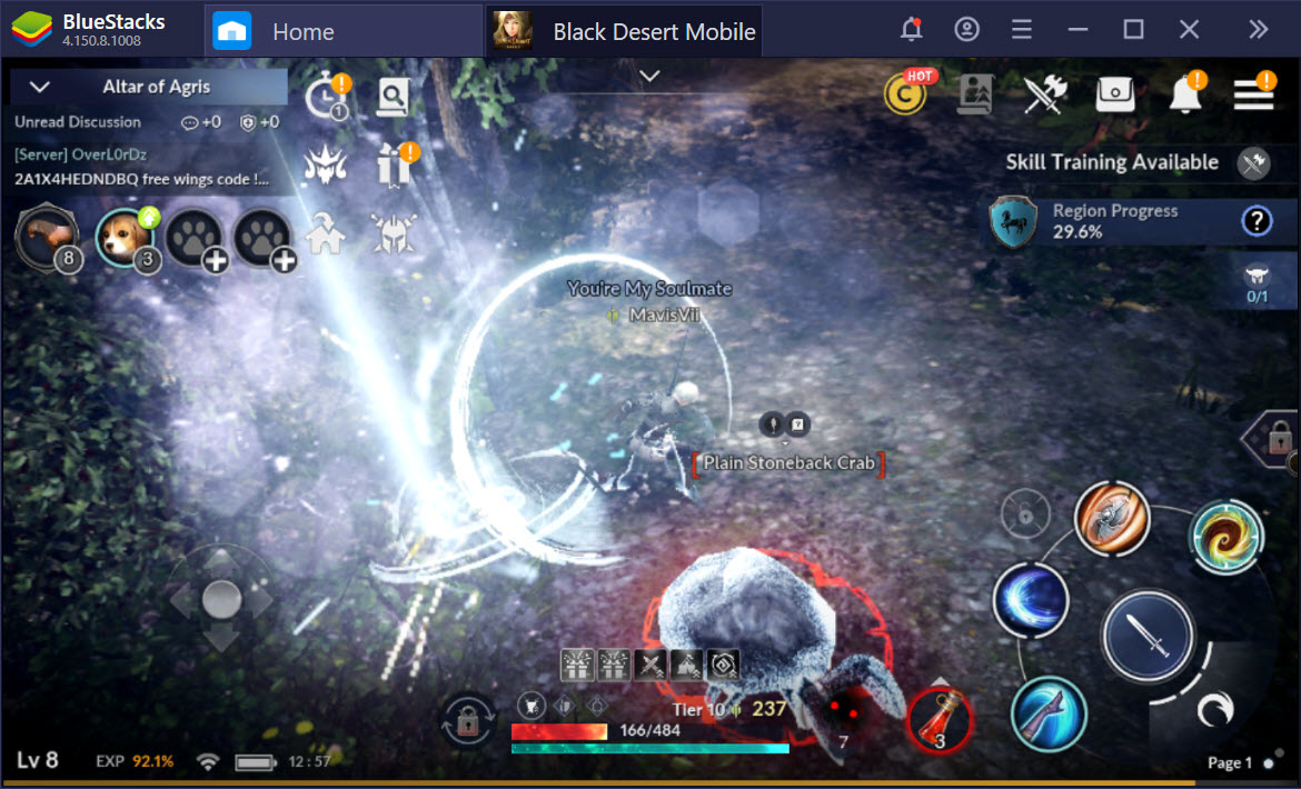 Hệ thống chiến binh thần thánh trong Black Desert Mobile