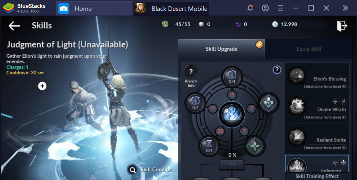 Hệ thống chiến binh thần thánh trong Black Desert Mobile