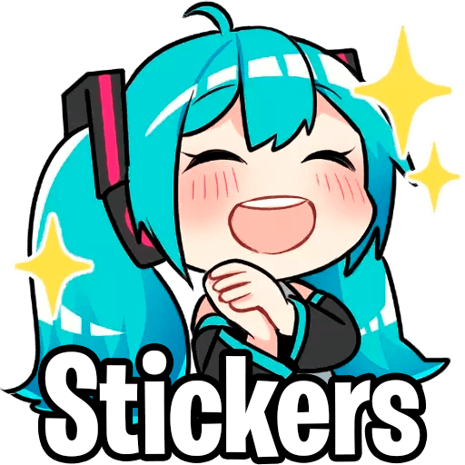 Sticker VOCALOID para WhatsApp
