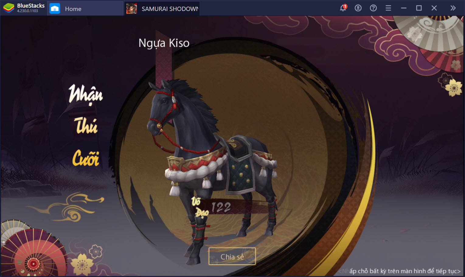 Hóa thân võ sĩ đạo cùng SAMURAI SHODOWN: The Legend of Samurai cùng BlueStacks