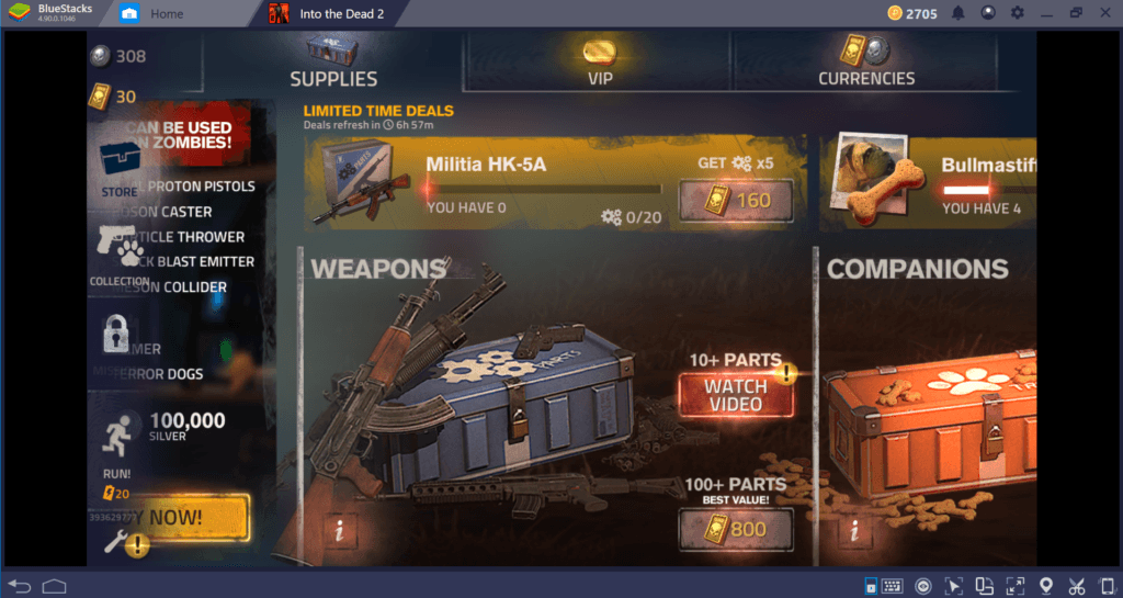 Into the Dead 2 Weapon Upgrade Guide BlueStacks 4