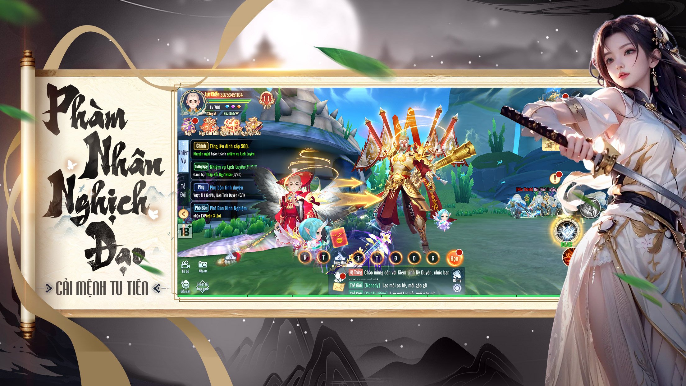 Bí Kíp Tăng Lực Chiến Cực Nhanh Trong Tiên Đạo Ta Độc Tôn Game Thủ Nên Biết!
