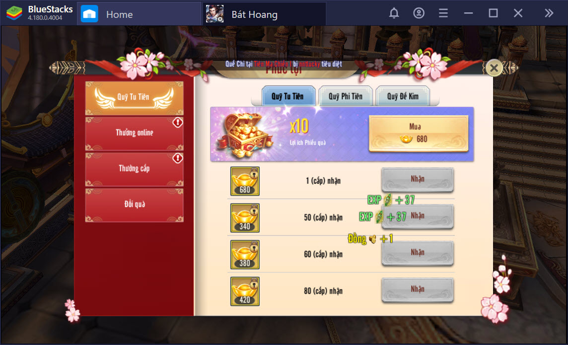 Làm thế nào để chơi Bát Hoang Lãnh Chủ Mobile bằng BlueStacks