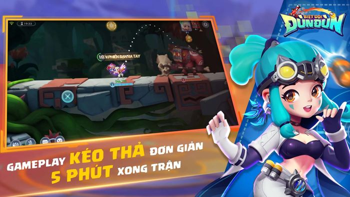 Các tính năng hấp dẫn của tựa game bắn súng tọa độ Biệt Đội Đùn Đùn