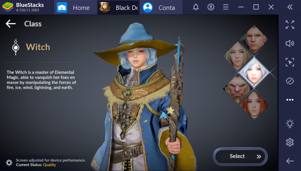 Como jogar Black Desert Mobile no PC com o BlueStacks