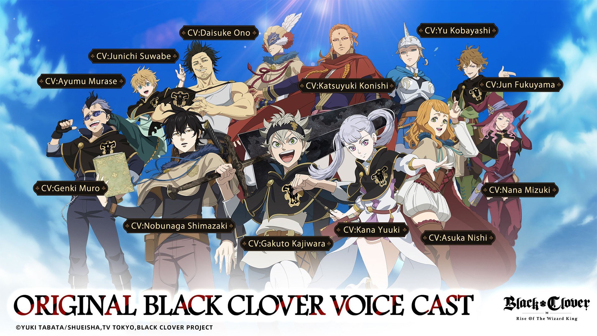 Black Clover M: Rise of the Wizard King — игра по аниме в стиле аниме