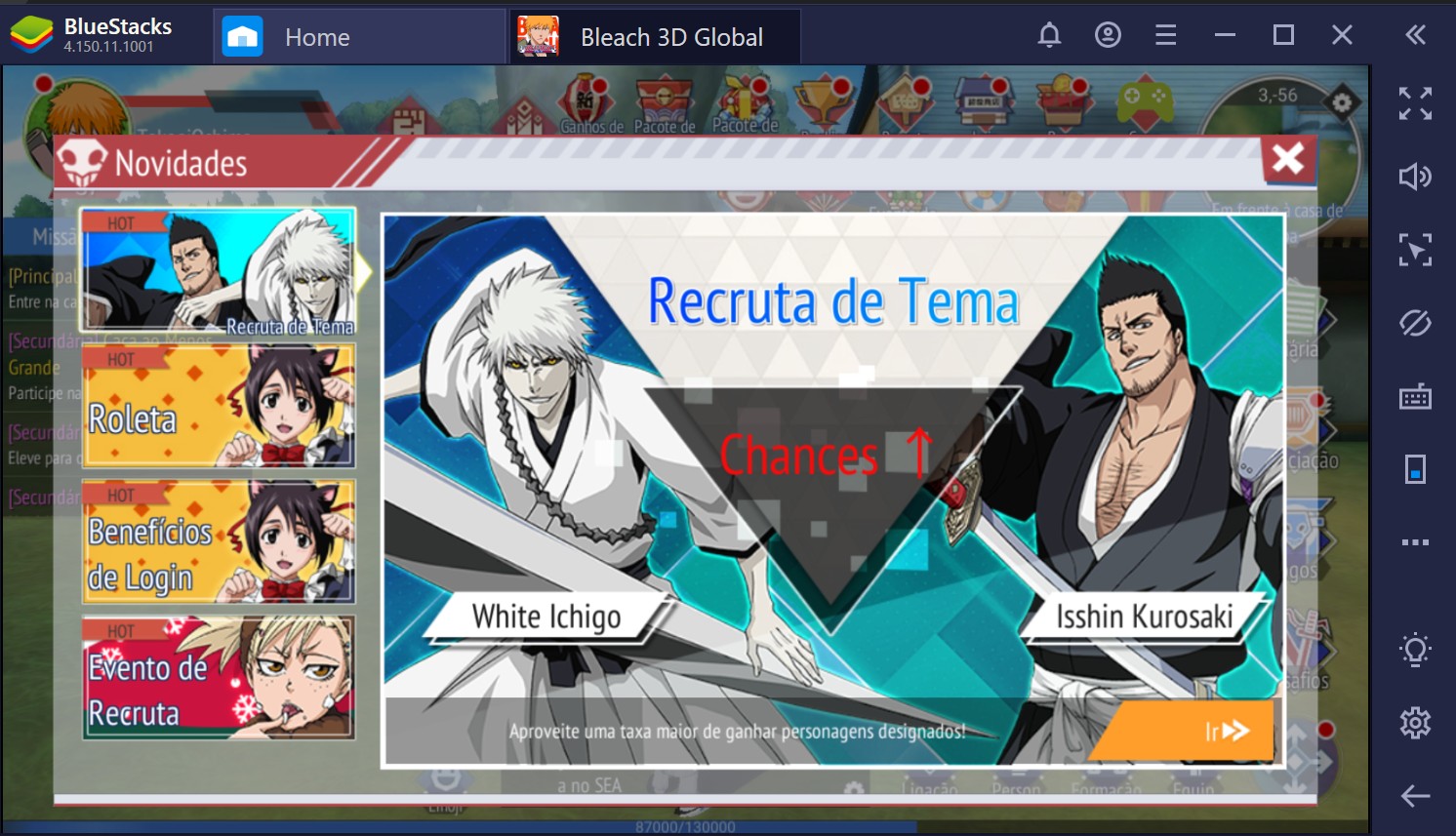 Como jogar Bleach Mobile 3D no PC com o BlueStacks