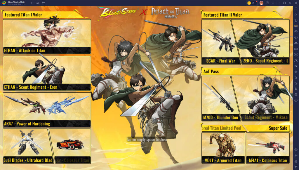 Blood Strike x Attack on Titan Crossover: ทุกสิ่งที่คุณต้องรู้ | BlueStacks