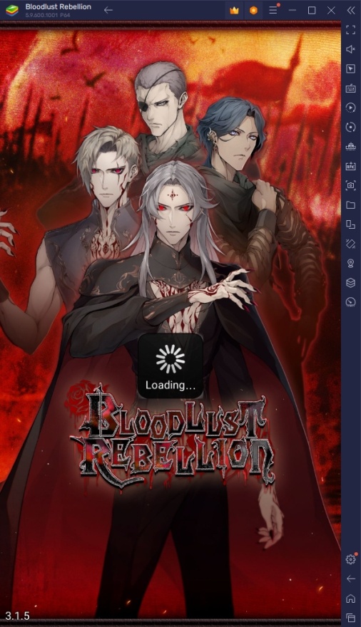 How to Play Bloodlust Rebellion: Otome on PC with BlueStacks