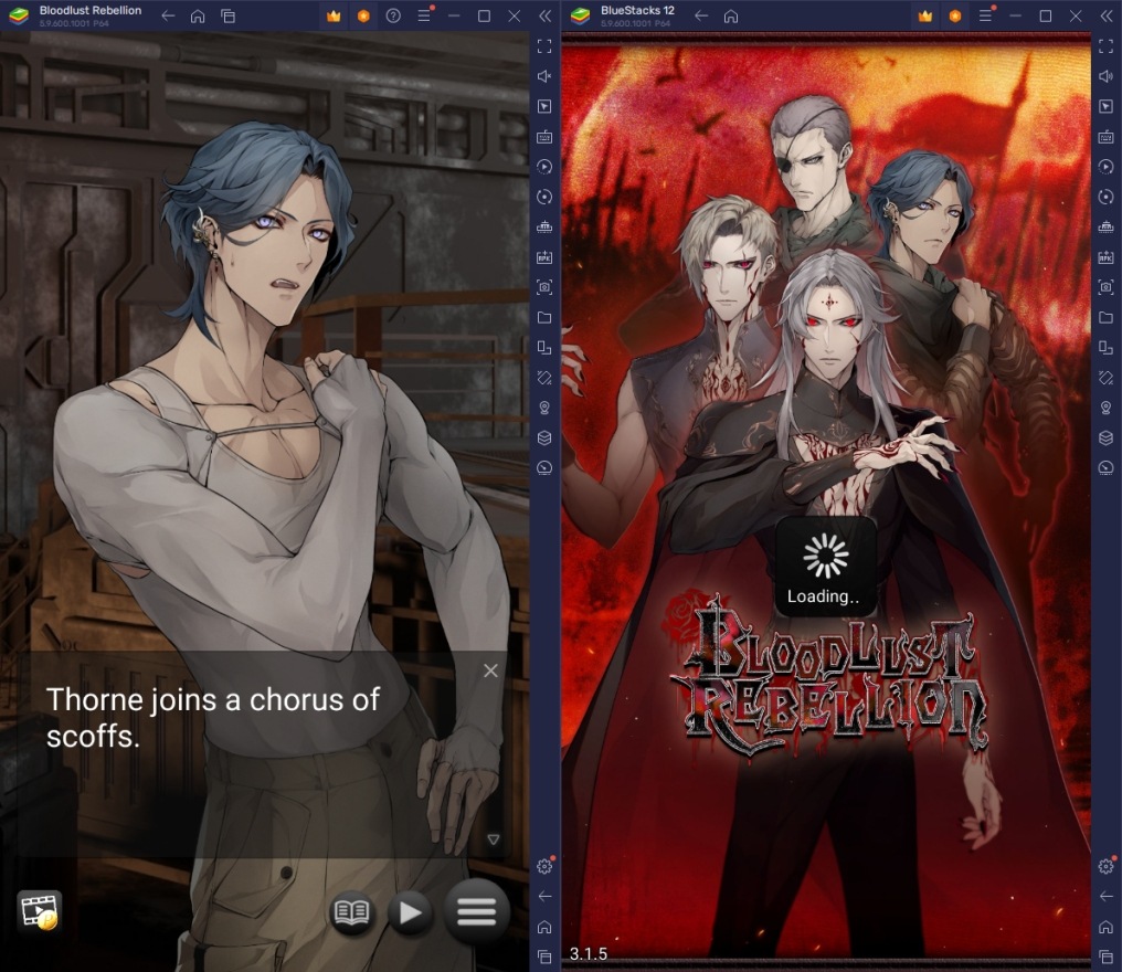 How to Play Bloodlust Rebellion: Otome on PC with BlueStacks