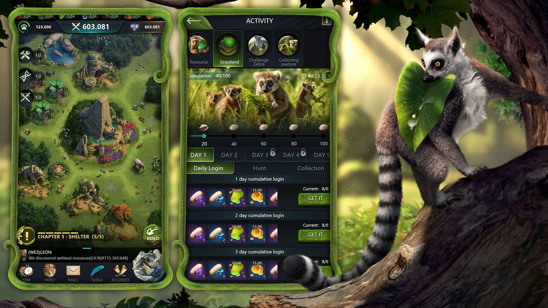 Beast Lord: The New Land - Game chiến thuật chủ đề muông thú chuẩn bị ra mắt tại Việt Nam