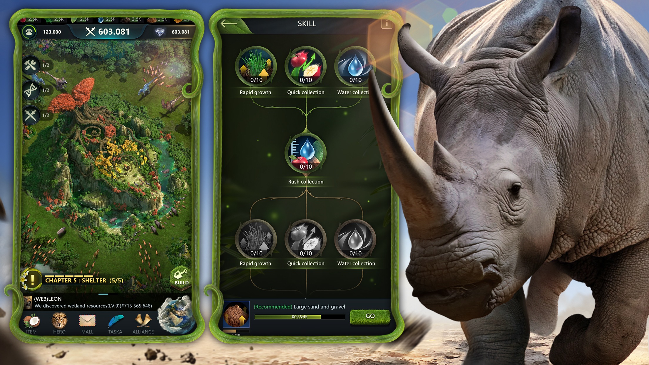 Beast Lord: The New Land - Game chiến thuật chủ đề muông thú chuẩn bị ra mắt tại Việt Nam