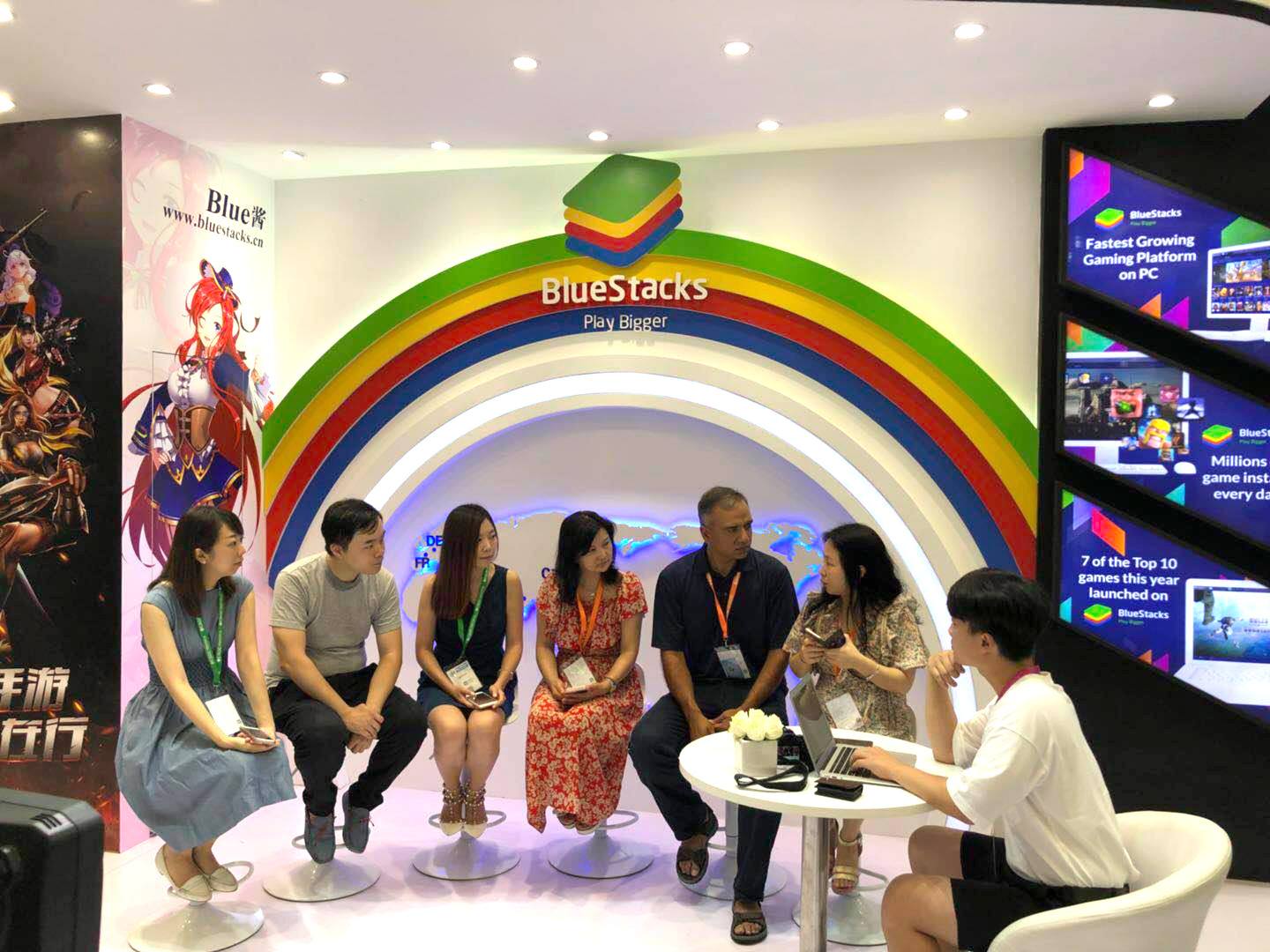 安卓手遊平台第一品牌BlueStacks攜全球5億用戶參展ChinaJoy2018