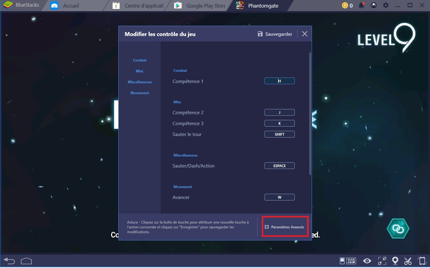 La toute nouvelle fonctionnalité de la version 4.2 de BlueStacks : le Combo Key