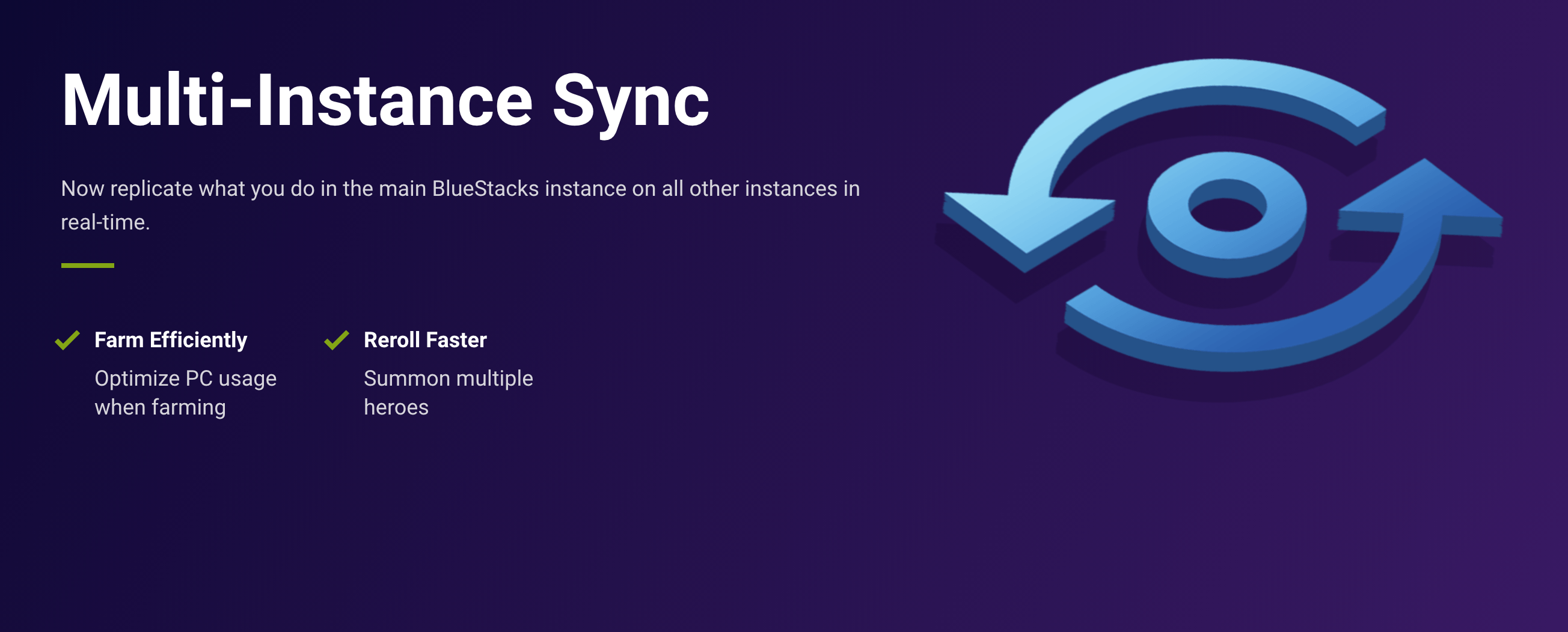 Multi-Instance Sync xuất hiện trong bản cập nhật 5.1 của BlueStacks 5
