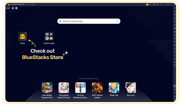 BlueStacks Store  - Ganhe até 20% de cashback em cada compra, jogos exclusivos e muito mais!