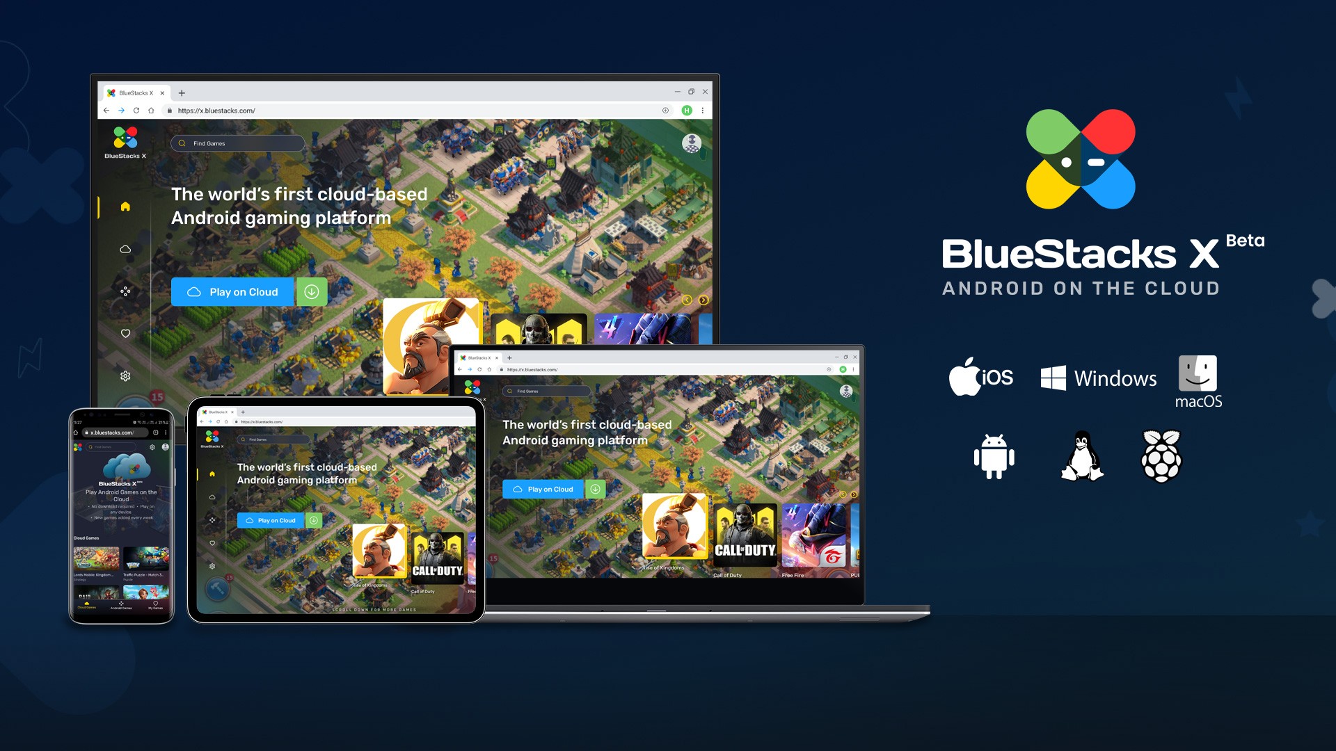 BlueStacks X: Dịch vụ chơi game di động đám mây đầu tiên trên thế giới