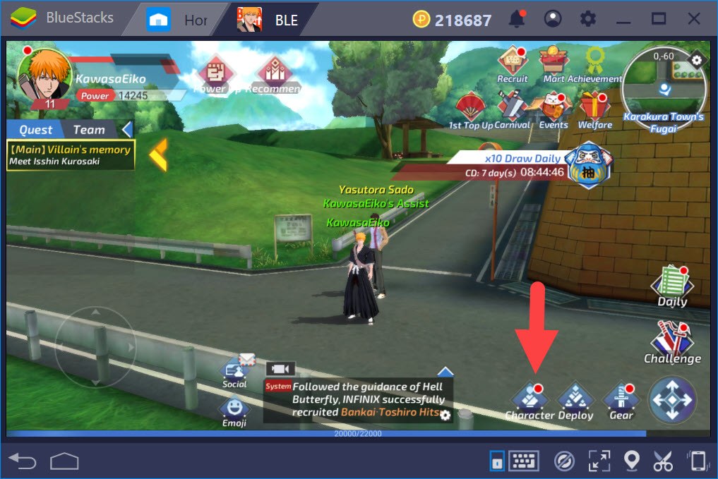 BLEACH Mobile 3D: Hướng dẫn thăng cấp nhân vật và nâng cấp trang bị