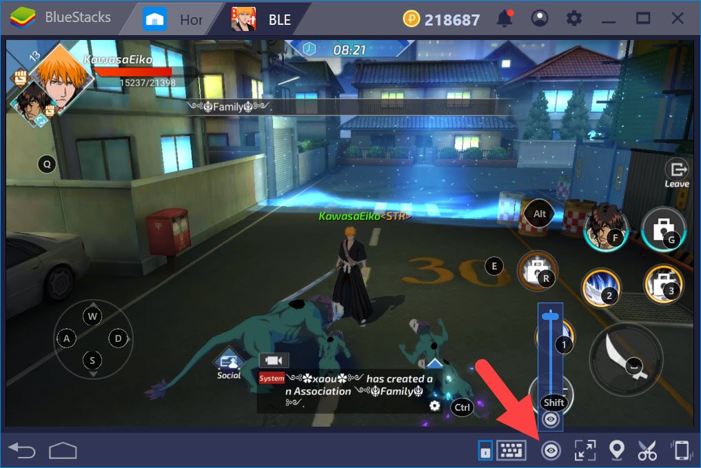 Thiết lập Game Controls khi chơi BLEACH Mobile 3D với BlueStacks