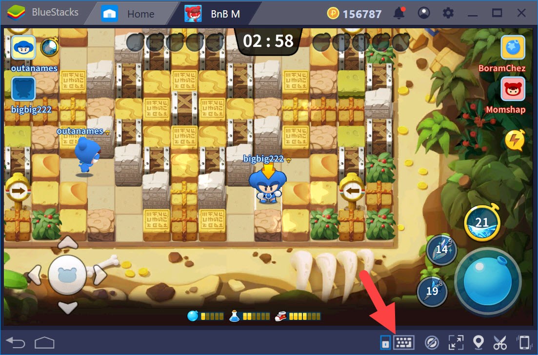 Thiết lập Game Controls khi chơi BnB M với BlueStacks