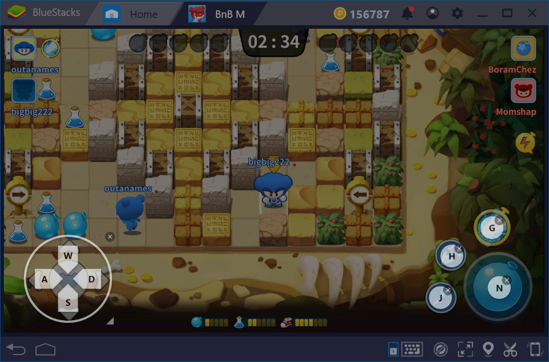 Thiết lập Game Controls khi chơi BnB M với BlueStacks