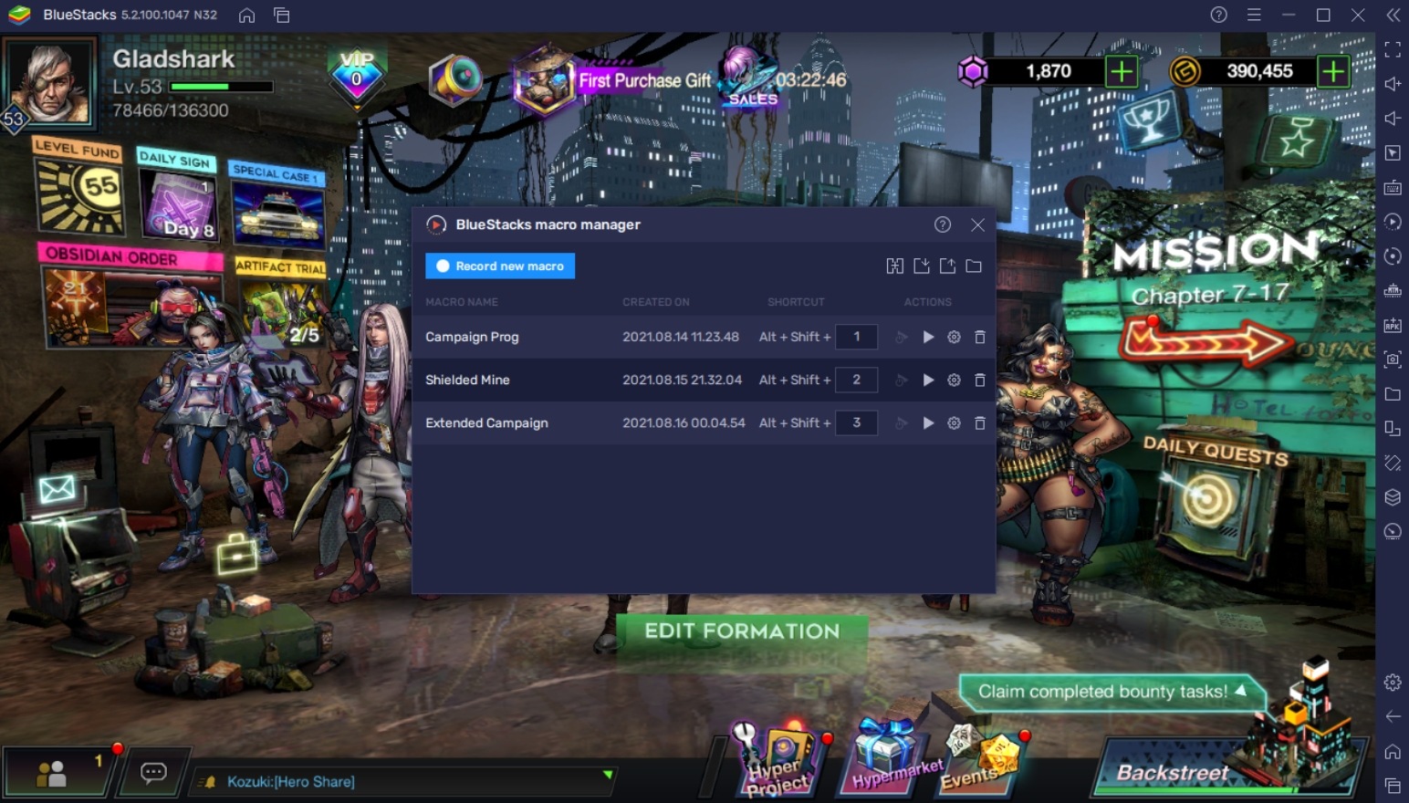 BlueStacks' Beginners Guide To Playing Battle Night: Cyberpunk-Idle RPG