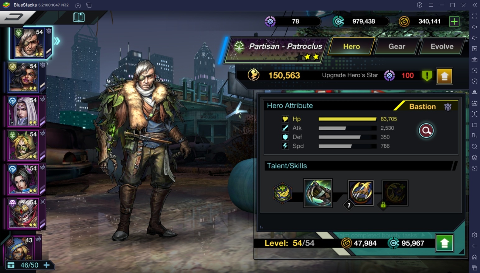 BlueStacks' Guide To Heroes in Battle Night: Cyberpunk-Idle RPG